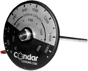 Condar Dutchwest Stove Catalytic Probe Thermometer